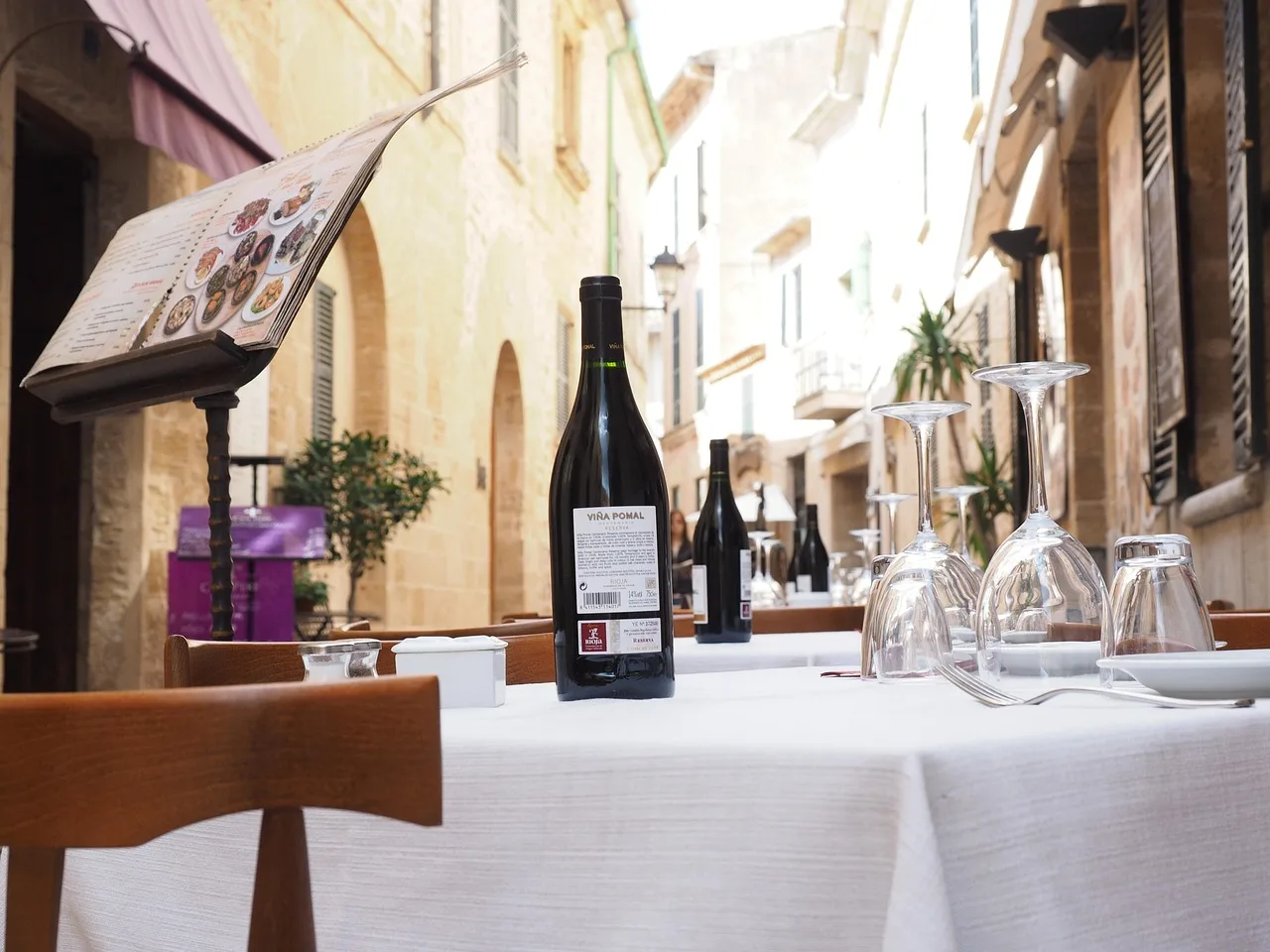 menu, restaurant, gastronomy, wine, table, covered, nobel, elegant, meal, gourmet, tables, chairs, menu, menu, menu, menu, wine, wine, wine, wine, wine